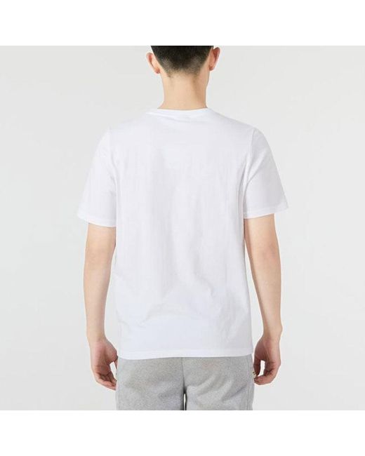 PUMA White Classics Logo Metallic Tee for men