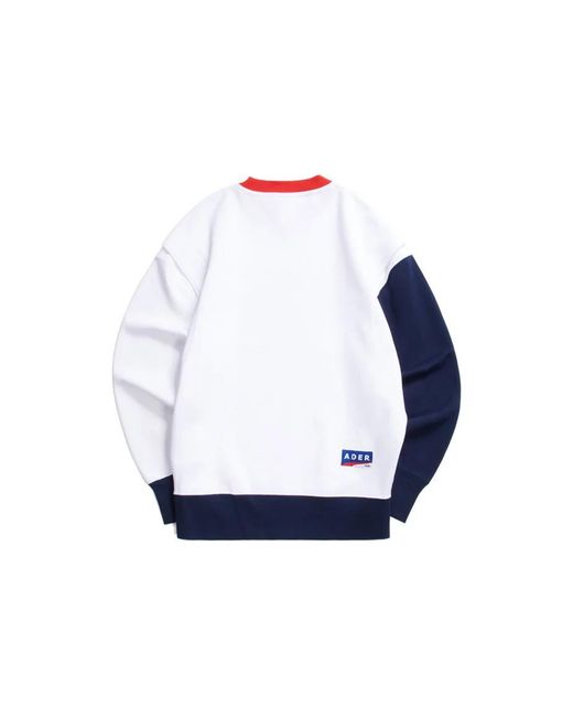 PUMA Blue X Ader Error Crew Neck Pullover Sweatshirt for men