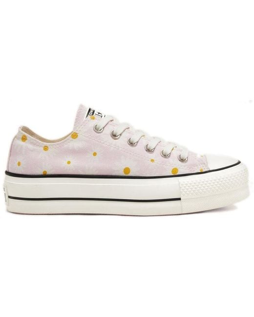 Converse White (Wmns) Chuck Taylor All Star Lift Platform Low 'Camp