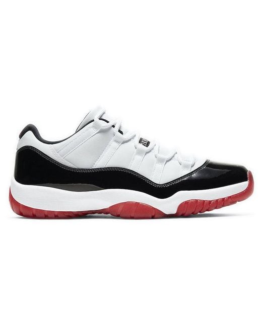 Nike White 11 Retro Low 'Concord-Bred' for men