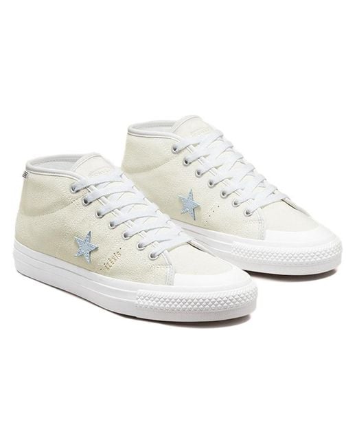 Converse White Alexis Sablone X One Star Cons Pro Mid 'Vintage' for men