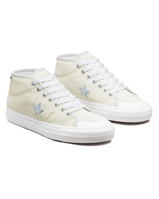 Converse White Alexis Sablone X One Star Cons Pro Mid 'Vintage' for men