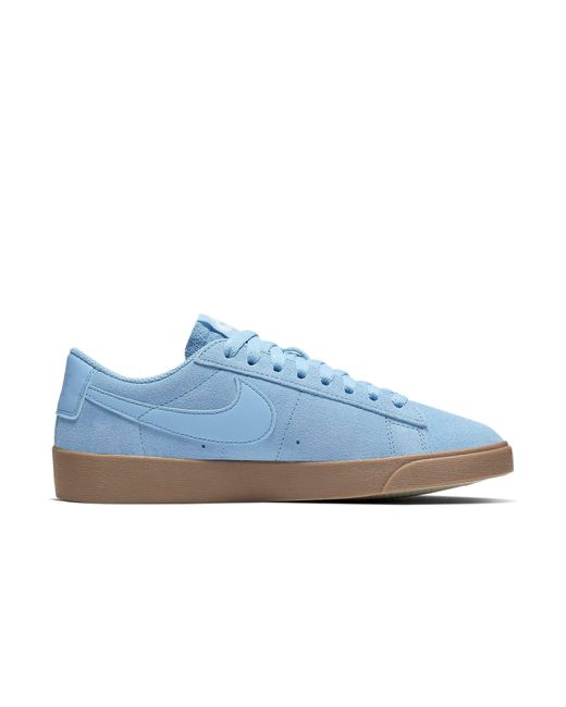 Nike (Wmns) Blazer Low Sd 'Light Bluegray'