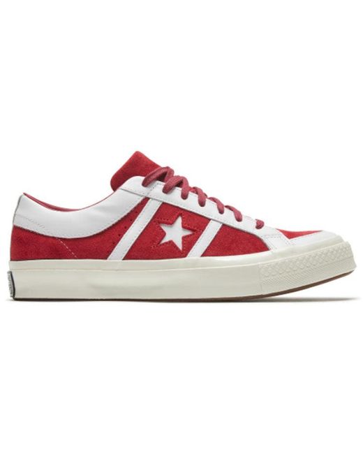 Converse One Star Academy in Red for Men | Lyst