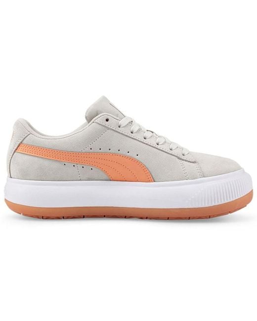 PUMA White (Wmns) Suede Mayu