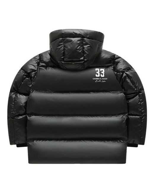 Fila Black Down Jacket for men