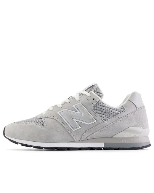 New Balance White 996 'Light' for men