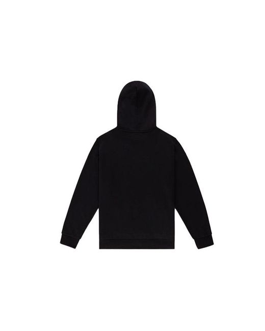 Converse Black Embroidered Star Chevron French Terry Pullover Hoodie for men