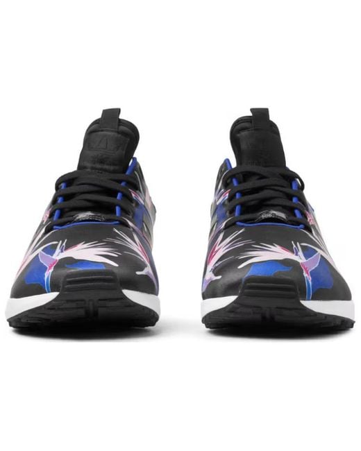 Adidas Blue Originals Zx Flux 'Floral' for men