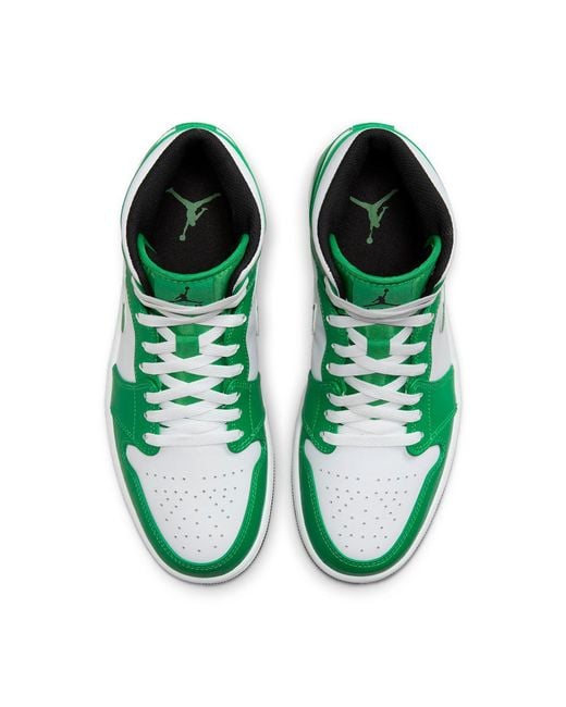 Nike Green 1 Mid Sneakers for men
