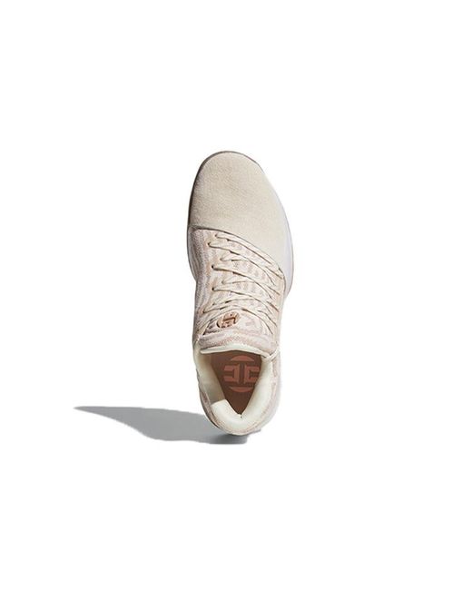Adidas White Harden Volume 1 Primeknit 'Chalk' for men