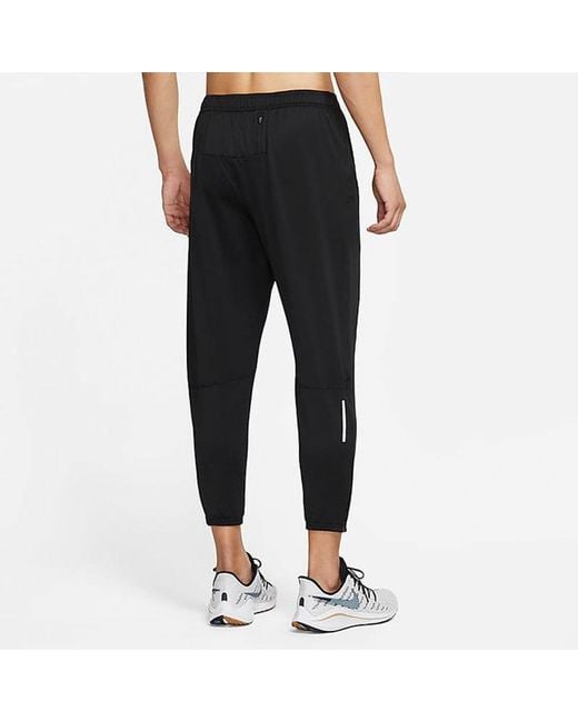 Nike Gray Essential Wild Quick-Drying Print Knit Running Sports Pants for men