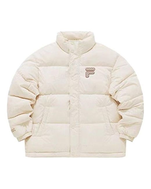 Fila Natural Logo Printed Down Jacket for men