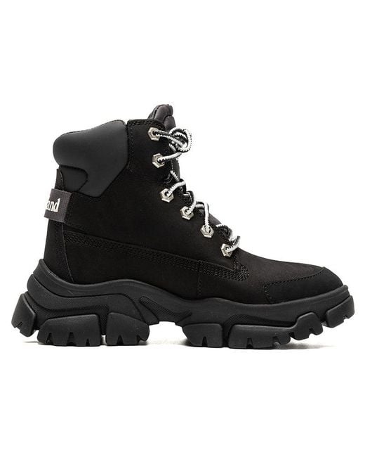 Timberland Black (Wmns) Adley Way Sneaker Boot Nubuck'