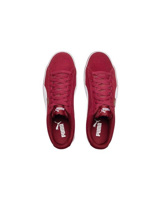PUMA Red Vulc Retro Casual Sneakers Saffron for men