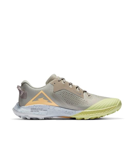 Nike Gray (Wmns) Air Zoom Terra Kiger 6 'Stone Limelight'
