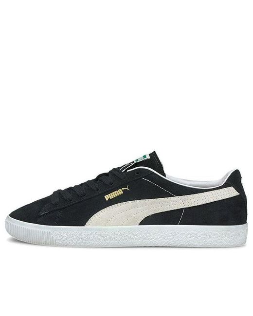 PUMA Black Suede Vintage Made for men