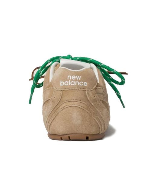 New Balance Brown (Wmns) 530 X Miu Miu Suede Mesh 'Ecru'