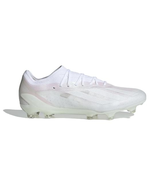 Adidas White X Crazyfast.1 Fg 'Triple' for men