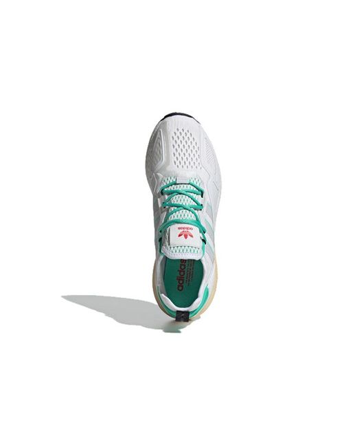 Adidas Blue Zx 2K Boost Hi-Res' for men