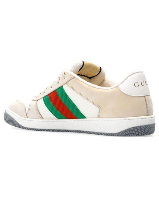 Gucci White Gg Screener for men