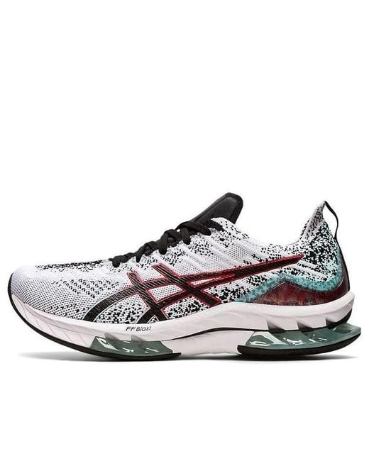 Asics White Kinsei Blast for men