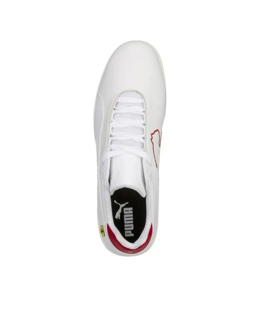 PUMA White Ferrari Future Cat for men
