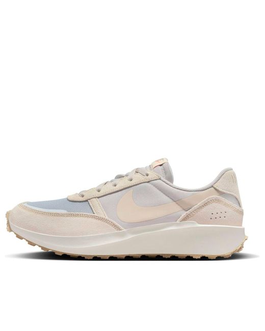 Nike White Waffle Nav 'Light Iron Ore Sand' for men