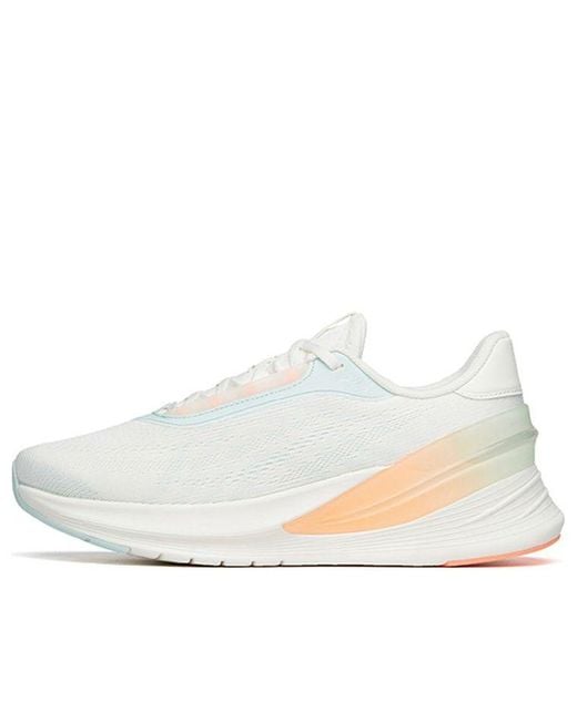 Anta White (Wmns) Running Series Sneakers Melon'