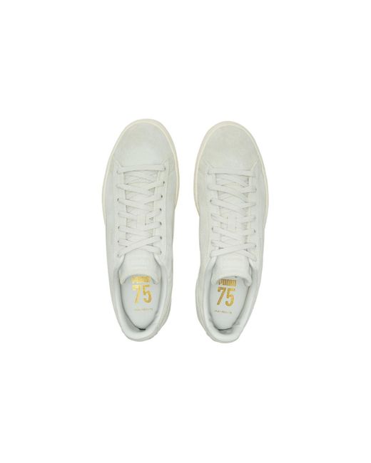 PUMA White Suede Classic '75Th Anniversary for men
