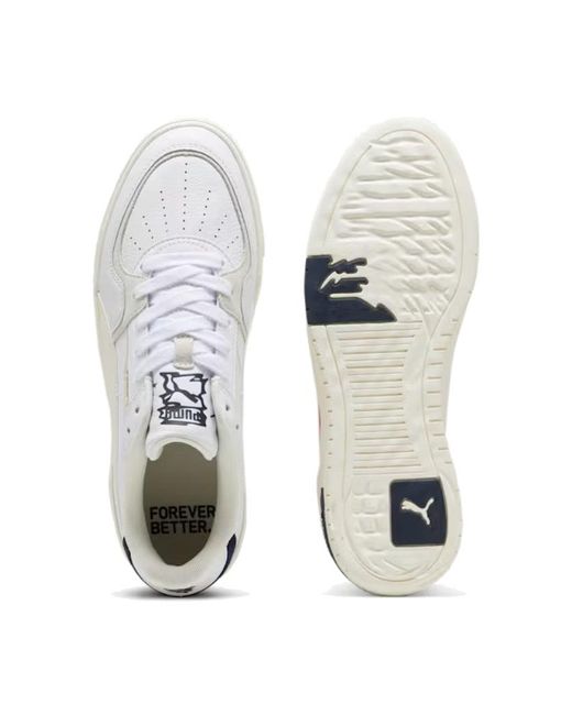 PUMA White Ca Pro Ripple Earth