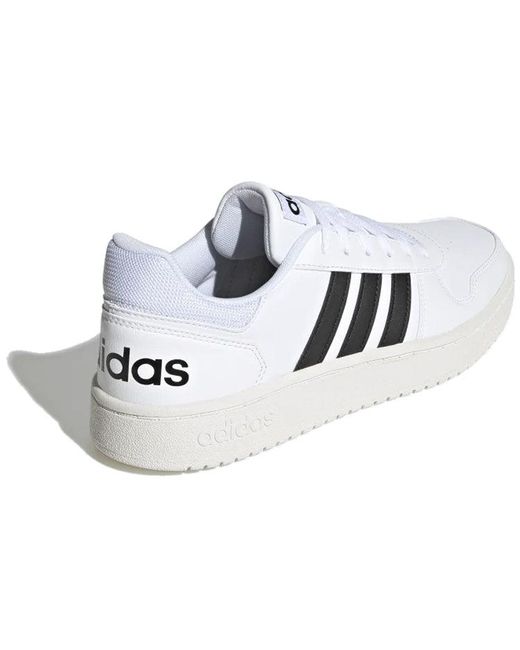 Adidas White Hoops 2.0 'Cloud' for men