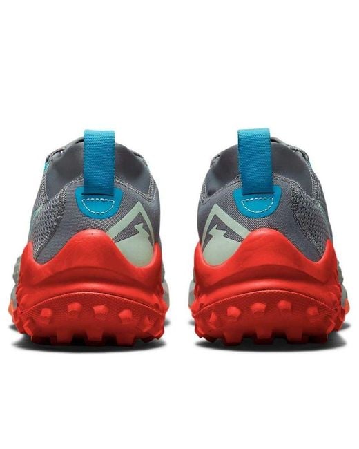 Nike Blue Mens Wildhorse 7 Trail Running Shoes for men