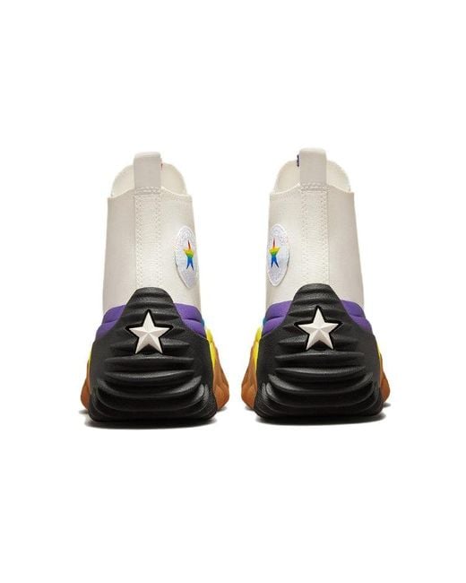 Converse Blue Run Star Motion Platform High for men