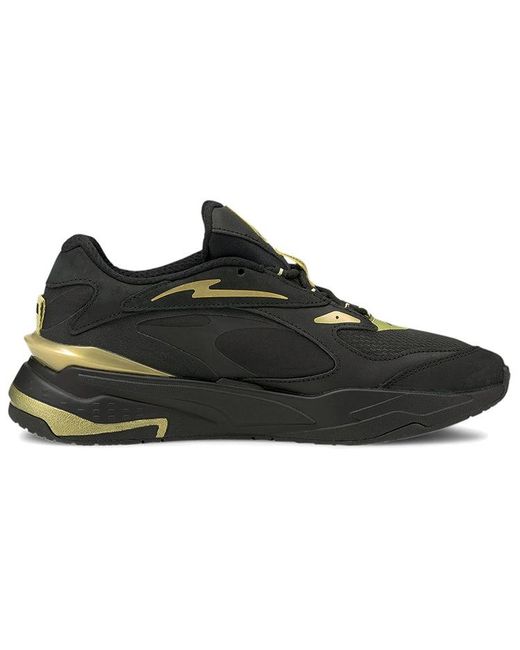 PUMA Black Rs-Fast Metal V2 Team' for men