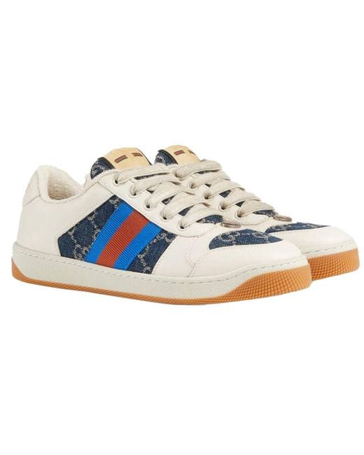 Gucci Blue (Wmns) Screener 'Gg Canvas