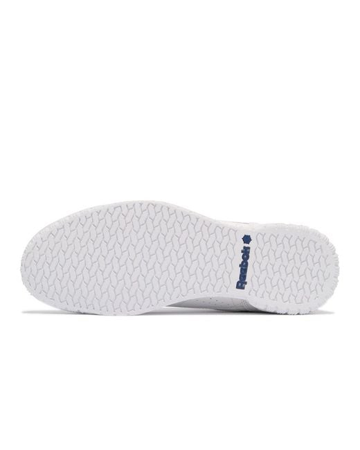 Reebok White Exofit Lo Clean Logo Int Shoes Royal' for men
