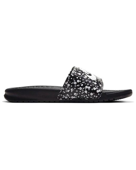 Nike Black (Wmns) Benassi Jdi Floral Slide