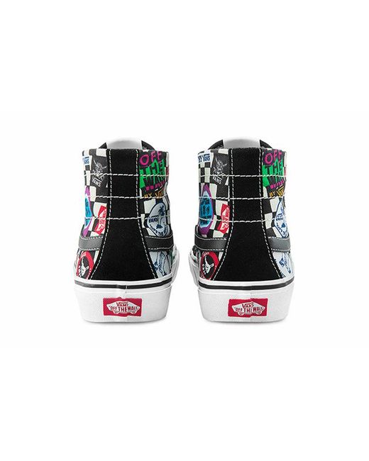 Vans Blue Sk8-Hi Print