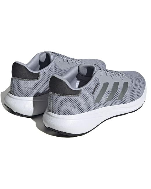Adidas Gray Response Runner 'Hallo Night Metallic' for men