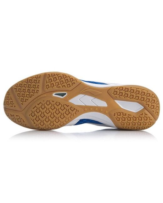 Li-ning Blue Ma Long Signature Table Tennis Shoes for men