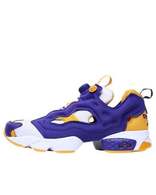 Reebok Blue Instapump Fury Og 'Lakers' for men