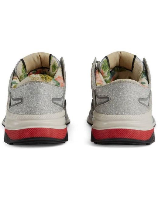 Gucci White Ultrapace Mesh Sneaker