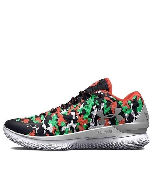 Under Armour Multicolor Curry 1 Low Flotro Basketball Shoes 'Curry Camp' for men
