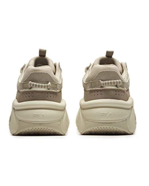 Fila White Barricade Low Sneakers for men