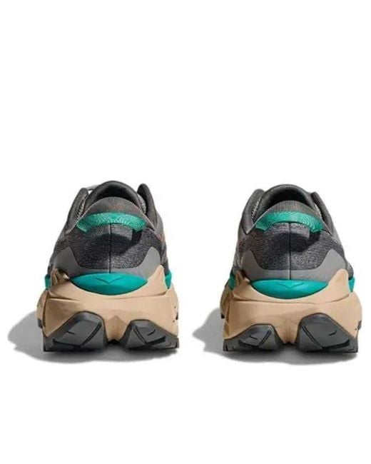 Hoka One One Blue Skyline-Float X 'Slate Oat Milk' for men