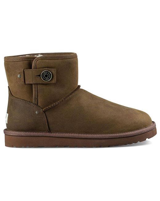 Ugg Brown M Beni Fleece Lined Snow Boots for men