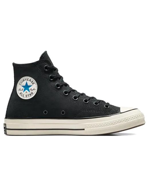 Converse Black Chuck 70 High 'Suede' for men