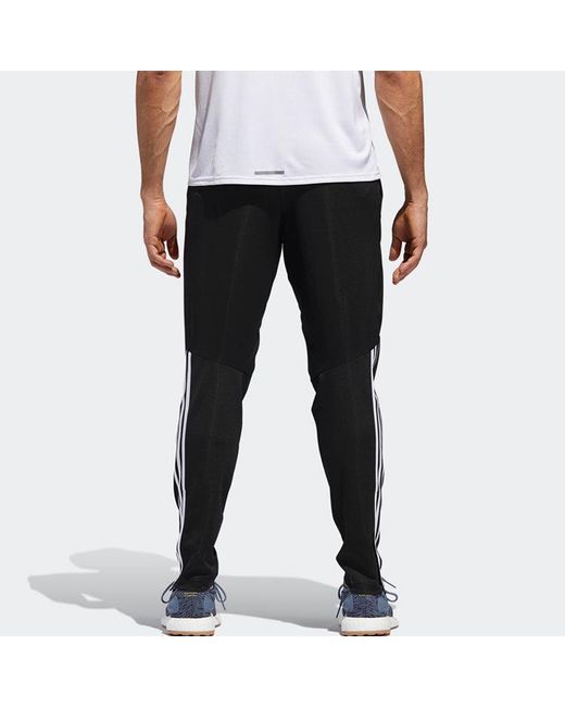 Adidas Black Run Astro 3S M Reflective Running Sports Pants for men