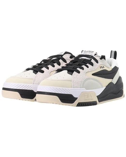 Fila White Canestro Sneakers 'Cream' for men